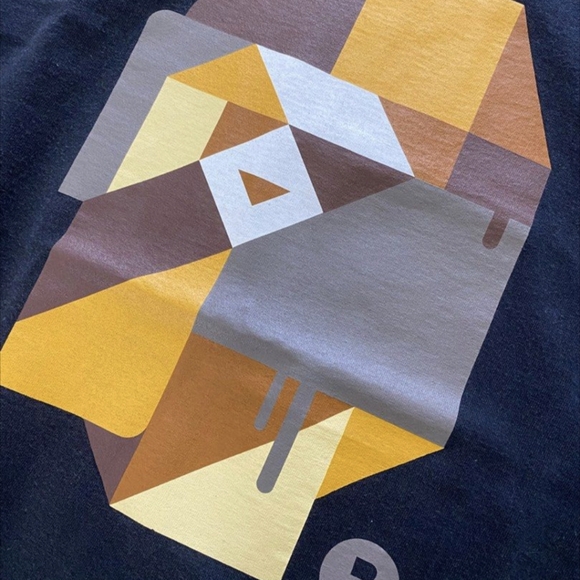 A Bathing Ape BAPE 20th anniversary Hiroshi Ito colab T size L. Beyond Rare - Picture 2 of 5